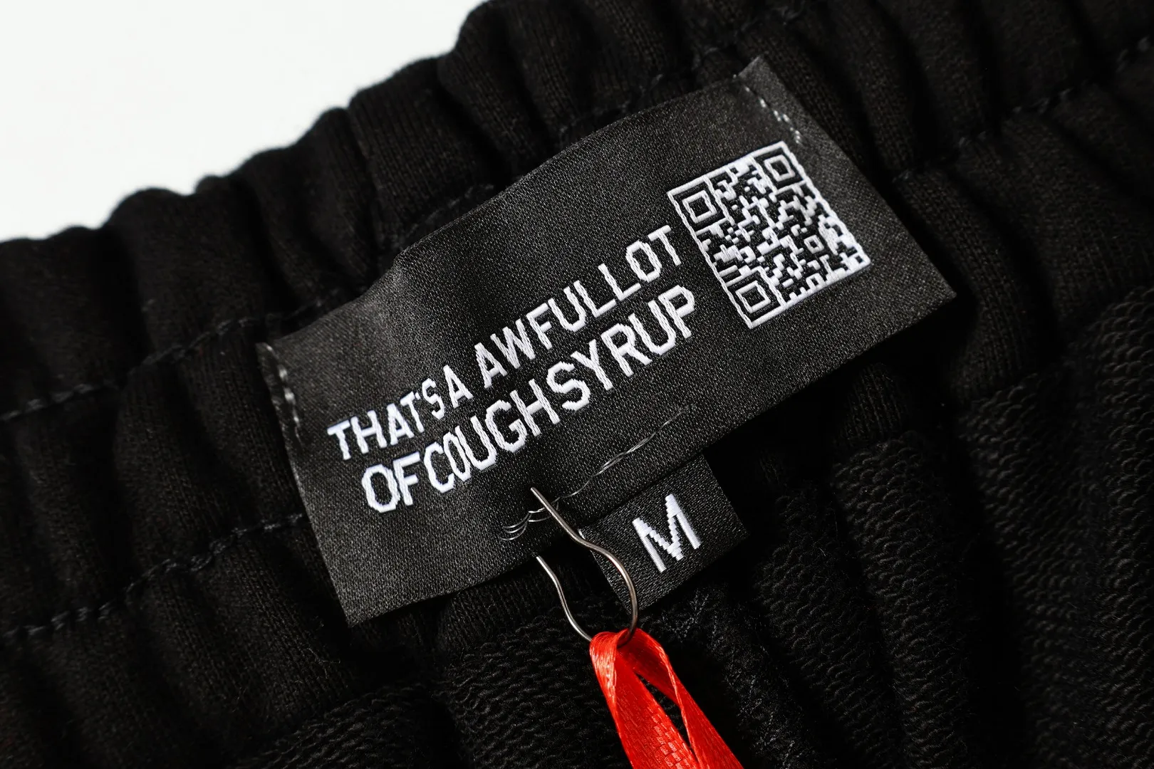 C #Black/ White THAT'S A AWFUL LOT OF COUGH SYRUP In Stock Same Style. （fabric): 100% Sizes（size）：S-M L X L （colour）： Black ：3312## Black White｜ ：（fabric）： 100% Sizes（size）：S-M-L-XL （couour）： Black 👉